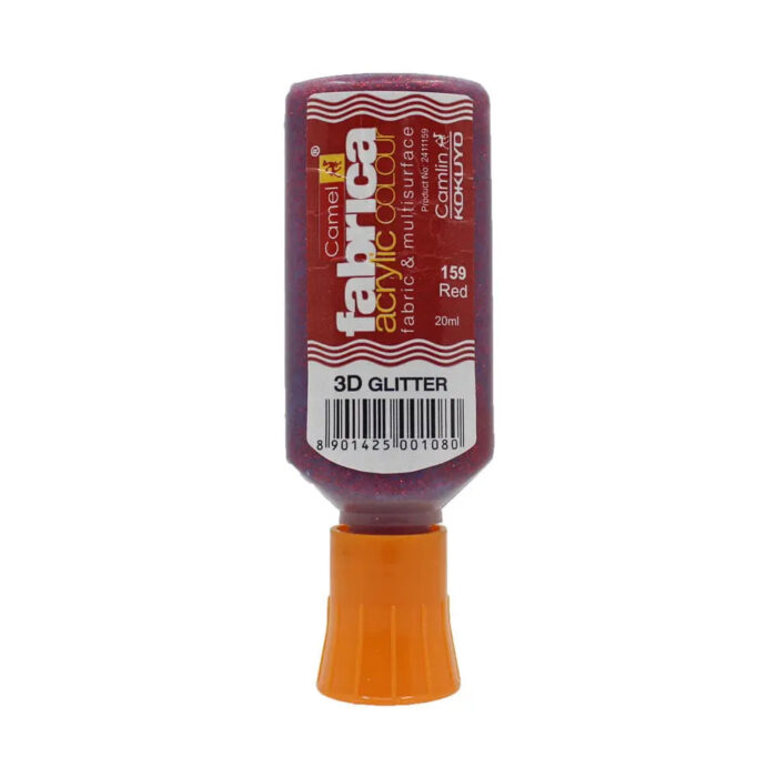 Camel Fabrica 3D Glitter Acrylic Colour 20ml (Loose Colours) - Image 9