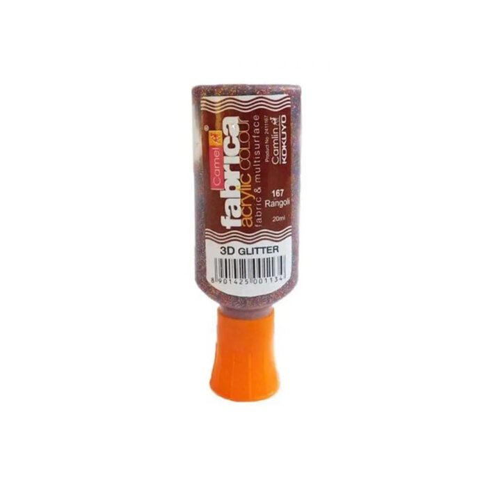 Camel Fabrica 3D Glitter Acrylic Colour 20ml (Loose Colours) - Image 12
