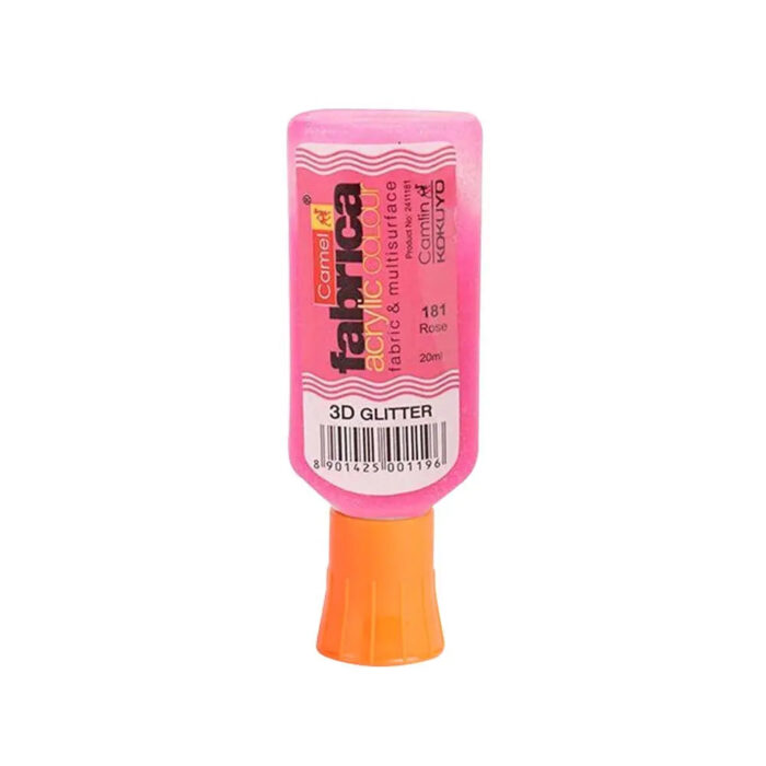 Camel Fabrica 3D Glitter Acrylic Colour 20ml (Loose Colours) - Image 13