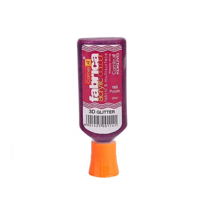 Camel Fabrica 3D Glitter Acrylic Colour 20ml (Loose Colours) - Image 14