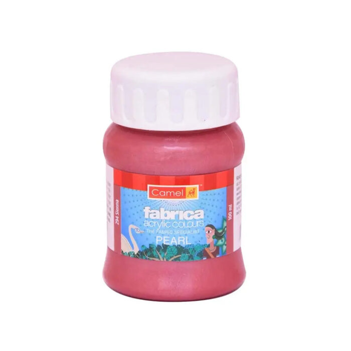 Camel Fabrica Acrylic Colours Pearl (Loose Colours) 100ml - Image 9