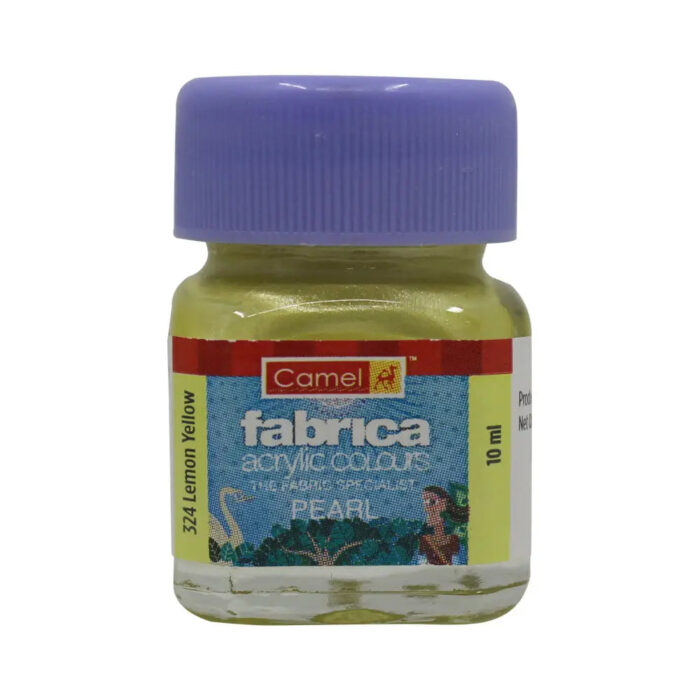 Camel Fabrica Acrylic Colours Pearl (Loose Colours) 10ml - Image 2