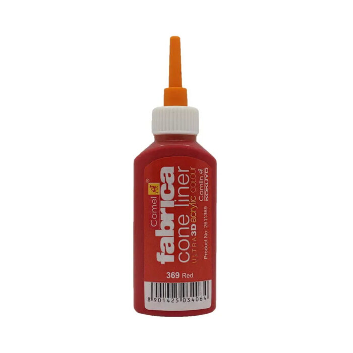 Camel Fabrica Cone Liner Ultra 3D Acrylic Colour 20ml (Loose Colours) - Image 2