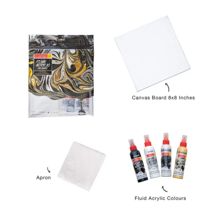 Camel Fluid Acrylic Colours DIY Kit - Image 5