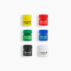 Camel Poster Finish Colours 6 Shades with Free Mixing Palette, Multicolor