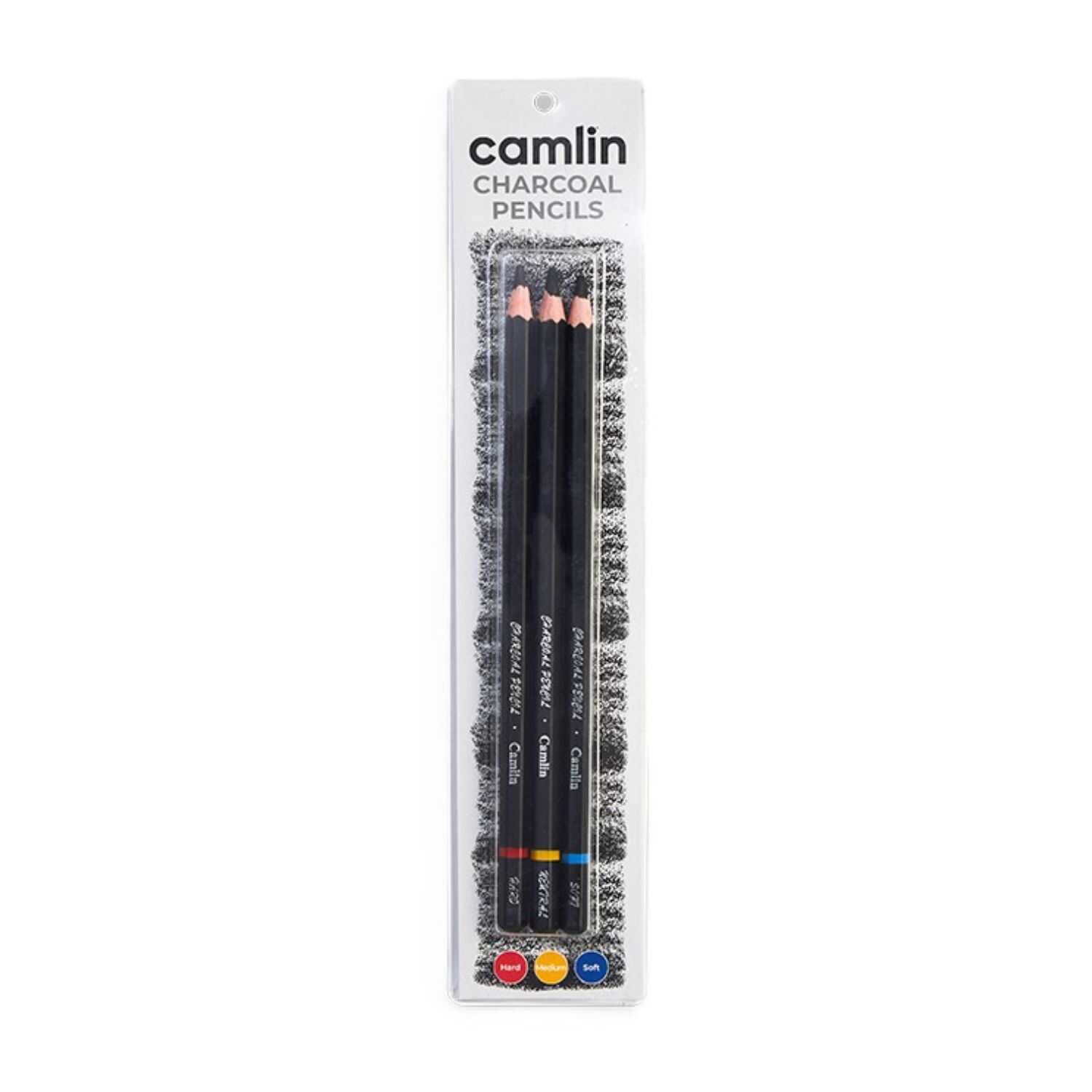 Camelin CP Camlin Charcoal Pencils Set - Image 1