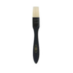 Pablo Art Flat Hog Hair Brush Professional Paint Tools with Treated Plastic Handle