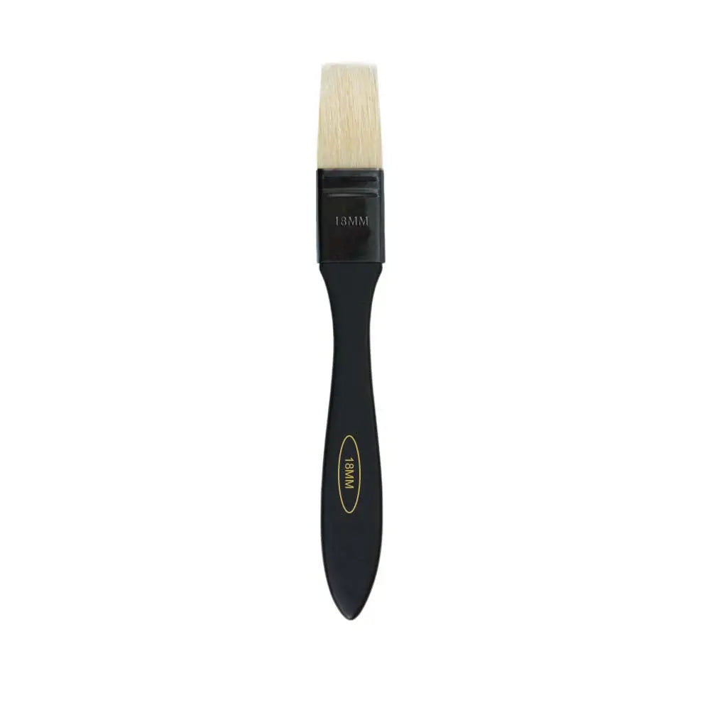 Canvazo-Flat-Wash-Hog-Bristle-Paint-Brush-Professional-Paint-Tools-with-Treated-Plastic-Handle-for-Applying-Gesso_-Oil-Paint-Canvazo-1672291137.jpg Pablo Art Flat Hog Hair Brush Professional Paint Tools with Treated Plastic Handle - Image 1