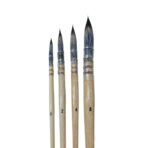 Pablo Art Mop Brushes Round Set Of 4 - Image 2