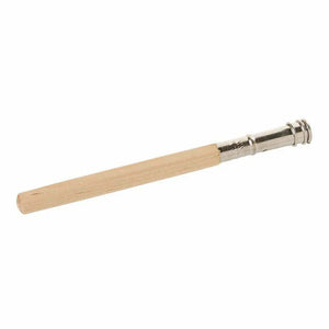 Image of the Pablo Art Pencil Extender showcasing its high-quality wood design and removable rotating metal feature, with an anti-skid grip for comfort.