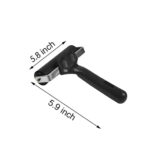 Pablo Art Rubber Brayer Roller for Printmaking, Cricut Maker, Gluing, Printing, Inking and Stamping - Image 2