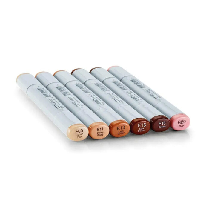 Copic Sketch 6 PCS Skin Tones - Image 2