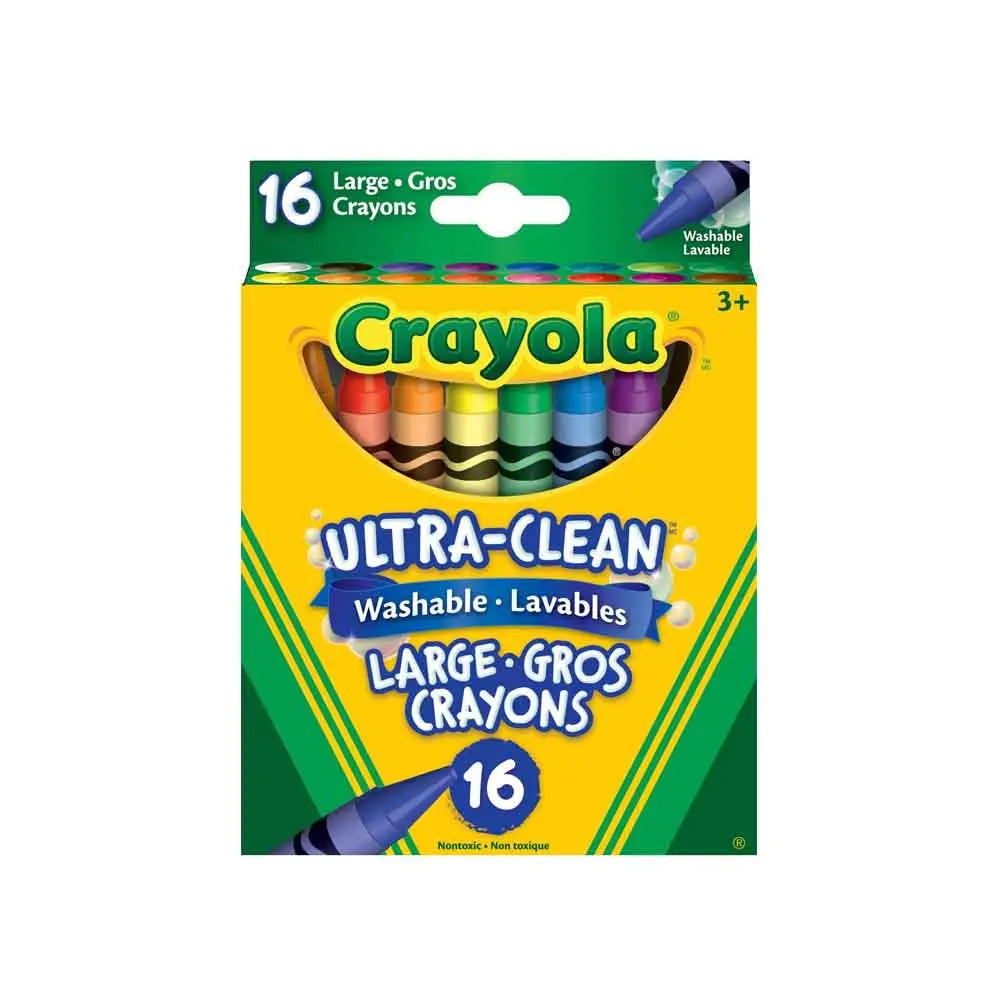 Crayola Ultra Clean Washable Large Gros Crayons