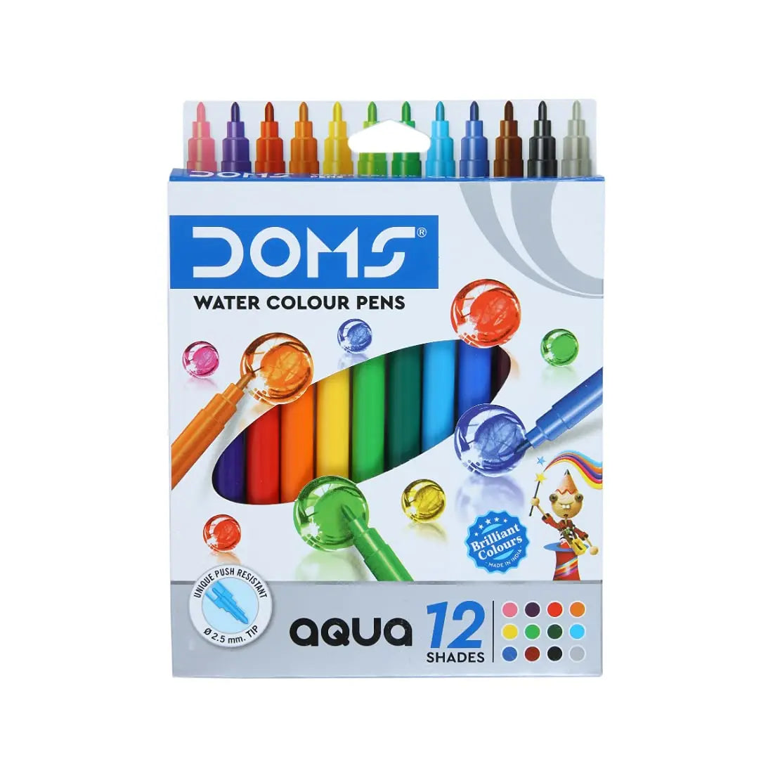 DOMS-Aqua-Water-Colour-Pen-24-Shades-Doms-1693648886509.jpg Doms Aqua Water Colour Pen Set