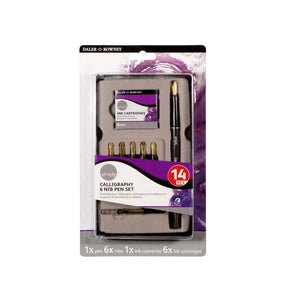 Daler Rowney Calligraphy 6 Nib Pen Set