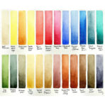Daniel Smith 24 Color Hand Poured Watercolor Half Pan Set in a Metal Box (285650113) - Image 4