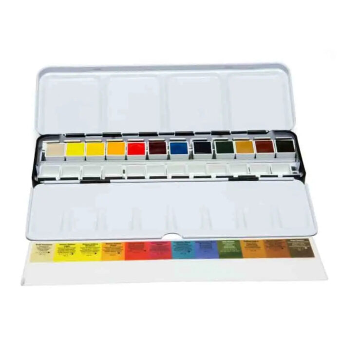 Daniel Smith - Original Watercolor Half Pans (Set of 12) - Image 1