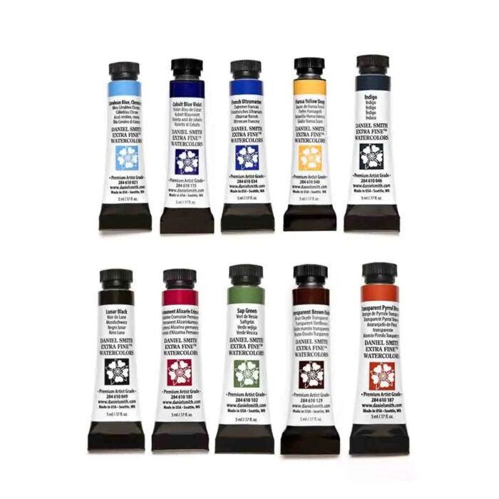 Daniel Smith Paul Wang's Colour Play Lab Set of Watercolor Tubes 10x5ml - Image 1