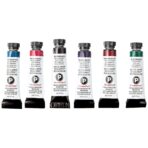 Daniel Smith Watercolor, Mineral Mixing Set with 5ml Primatek Colors, 1oz Watercolor Ground, Mixing Guide and Plastic Travel case