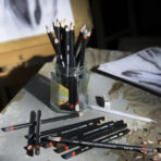 Derwent Tinted Charcoal Drawing Pencils Blister Watersoluble Pencils Set of 12 ( 2301690 ) - Image 4