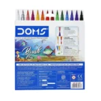 Doms Brush Pens 12 Colour