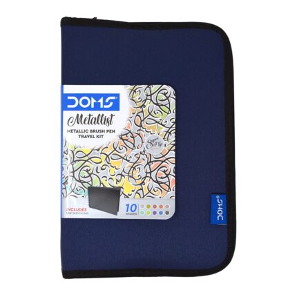 Doms Metallist Metallic Brush Pen Travel Kit