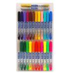 Doms Non-Toxic Multicolor Brush Pen Set Super Soft Fine Tip Brush Pens