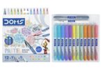 Doms Metallic Brush Pen Set 10 Shades - Image 7