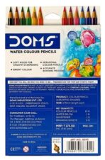 Doms Water Colour Pencils Set Of 12 - Image 2