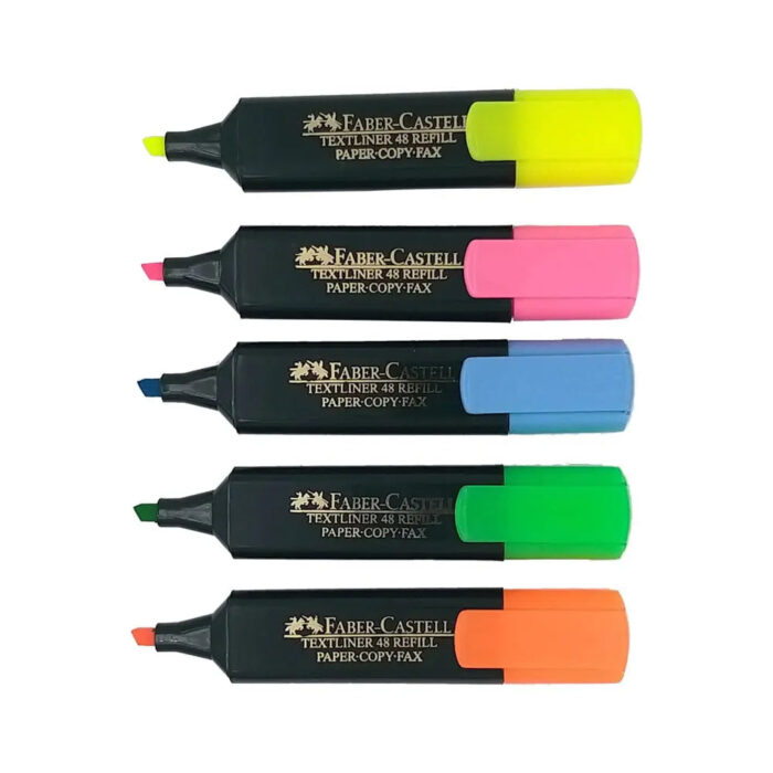 Faber-Castell 5 Textliner Classic Marker (Set of 5) - Image 1