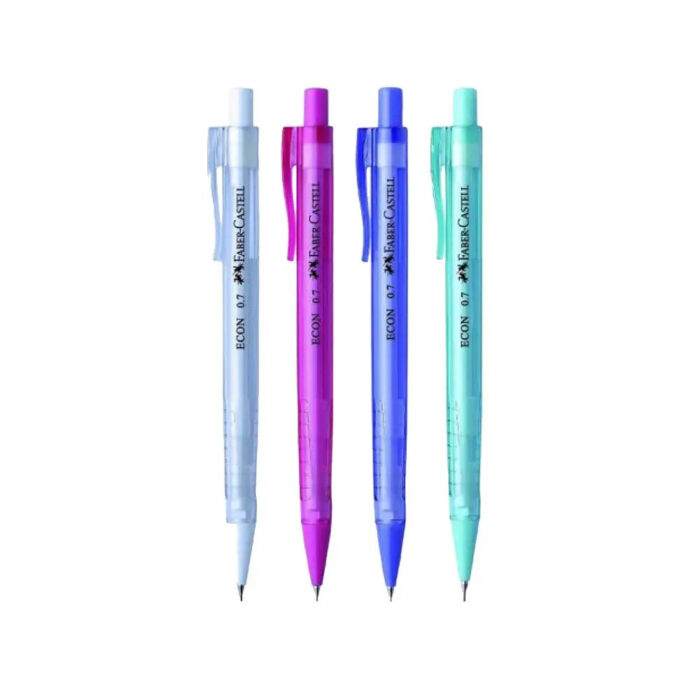 Faber-Castell Econ Mechanical Pencil Set – 0.5mm & 0.7mm - Image 2