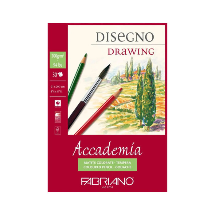 Fabriano Accademia Disegno Drawing And Schizzi Sketching Pads - Image 1