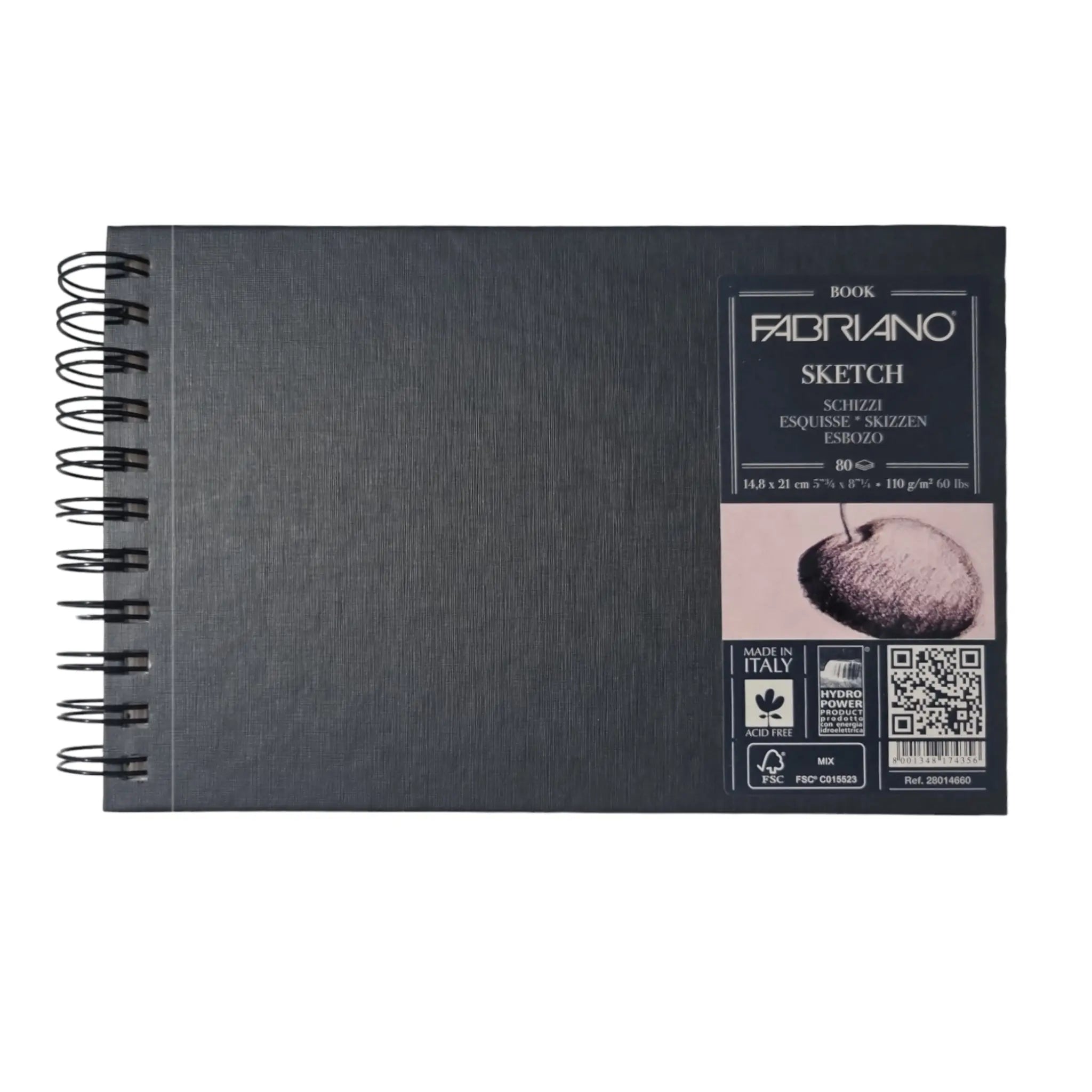 Fabriano-Artist-Sketchbook-Spiral-Bound-110-GSM-Fabriano-1694765311794_0927e390-ec97-49c4-b6a6-47efbed6e768.jpg Fabriano Artist Sketchbook Spiral Bound - 110 GSM - Image 1