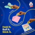 Fevistik Rockin' Roller Glue Tape, Adhesive Roller, 8mm Long X 6 mm Thick - Image 3