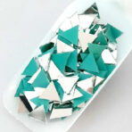 Icraft Mirrors - Round, Leaf, Drop, Triangle, Moon, Square, Diamond shaped  Beads for Mandala Arts, Decoration and Crafts - Image 7