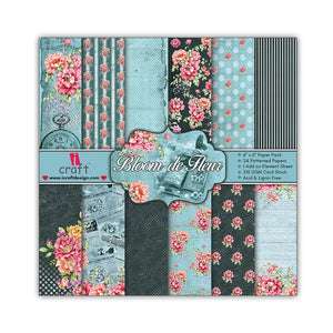 iCraft Paper Pattern 6x6 -BLOOM DE FLEUR