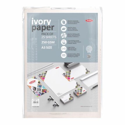 Anupam Ivory Paper Pack – 250GSM Loose Sheets