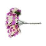Jags Cloth Flowers Two Toned (Set of 6)