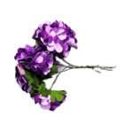 Jags Cloth Flowers Two Toned (Set of 6) - Image 2