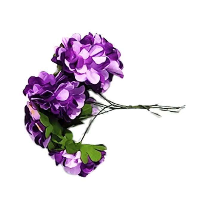 Jags Cloth Flowers Two Toned (Set of 6) - Image 2