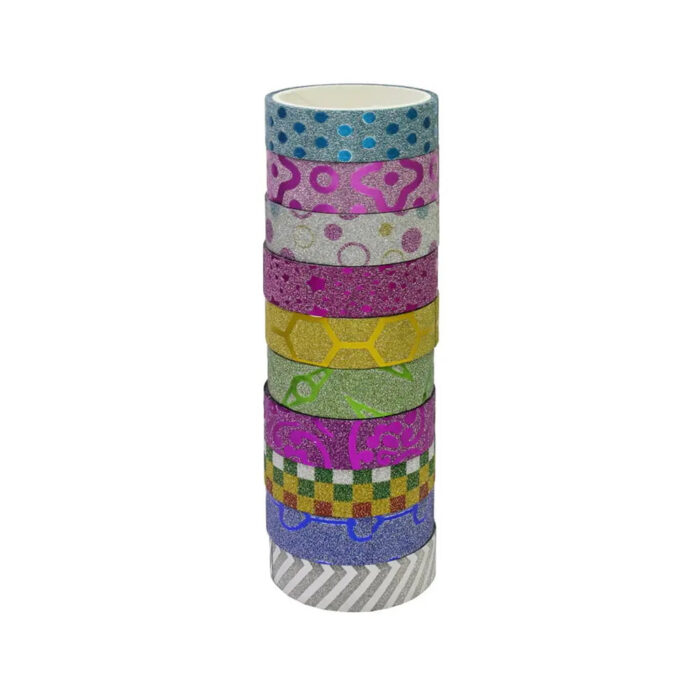 Jags Glitter Tape Small– Set of 10 (Design C)