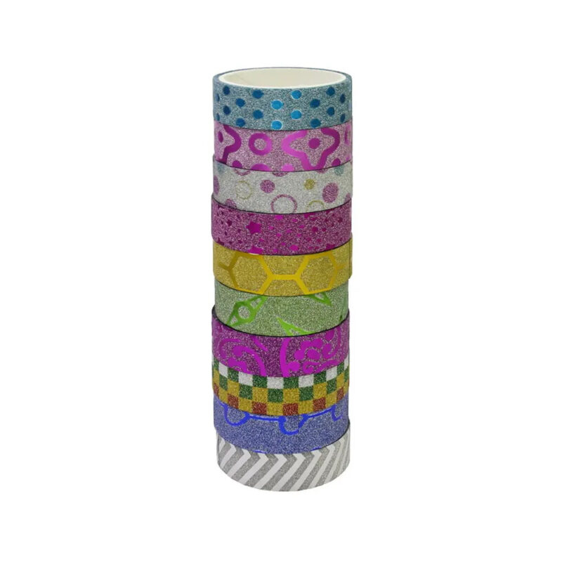 Jags Glitter Tape Small– Set of 10 (Design C)