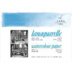 Lana Artist Watercolour Lanaquarelle Natural White 300GSM,100% Cotton paper 4Side Glued Pad(Per Block) - Image 3