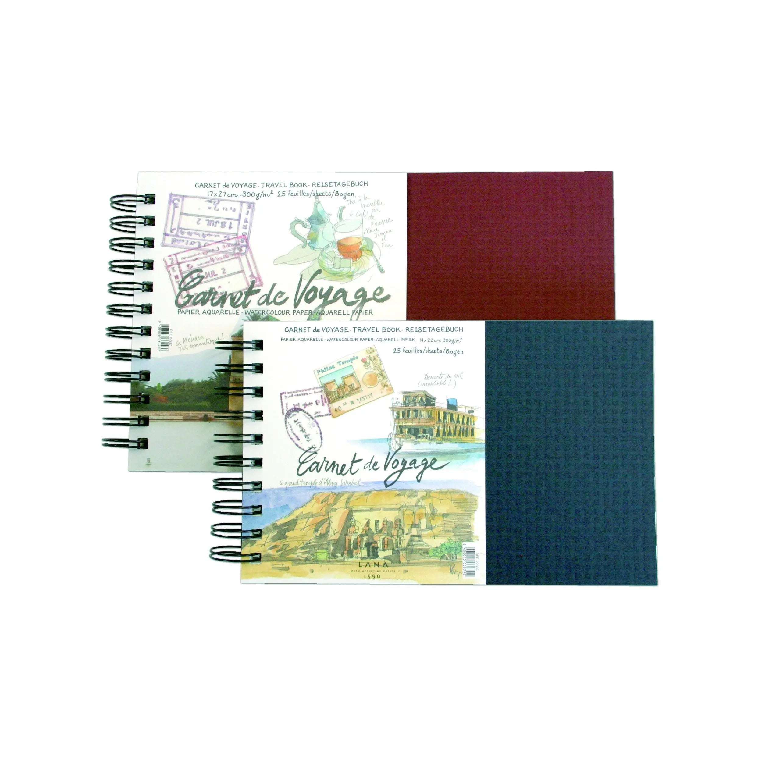Lana-Watercolour-Carnet-de-Voyage-300GSM_25_-cottonrag_Spiral-Bound-Books_25-Sheets_-Lana-69852520.jpg Lana Watercolour Carnet de Voyage 300GSM,25% cottonrag,Spiral Bound Books(25 Sheets) - Image 1