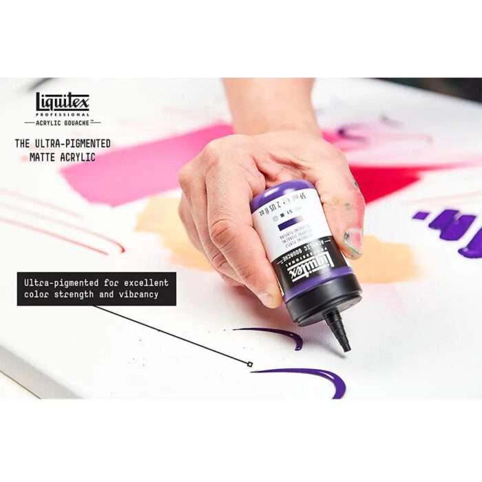 Liquitex Acrylic Gouache Fluorescent Shades Set of 6 Pcs - Image 2