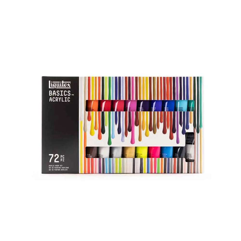 Liquitex-Basic-Acrylic-Tubes-Paint-Sets-Liquitex-1667646258.jpg Acrylic Color, Acrylic Color Sets, Acrylic Colour Set, Basics Acrylic Paint Tube Set, Basics Acrylic Tube, Liquitex, Liquitex Basics Acrylic Paint Tube Set