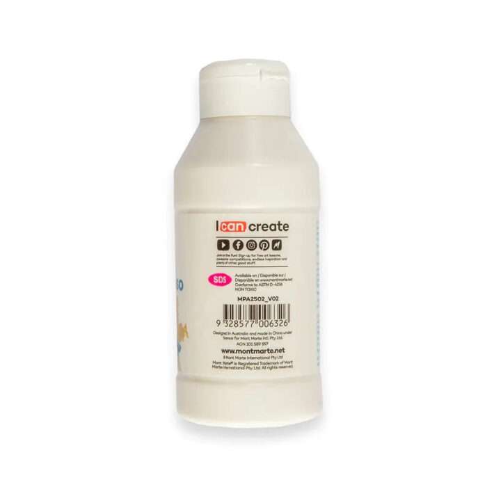 MONT MARTE Clear Texture Gesso Premium 250 ml - Image 3