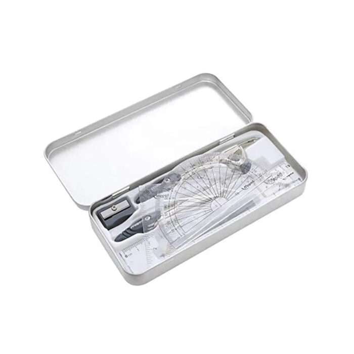Maped Study 9 Piece Metal Geometry Set - Image 1