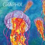 Marabu Graphix Aqua Ink - Starter Set Mc Floaty - Set Of 6 x 15 ML Bottle With Brush - Image 5