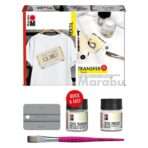 Marabu Textile Transfer Set With Brush